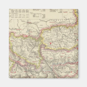 Südosteuropa, Rumänien, Türkei, Serbien Magnet