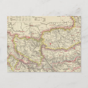Südosteuropa, Rumänien, Türkei, Serbien Postkarte