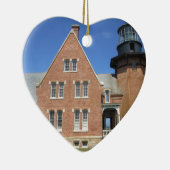 Südostleuchtturm-Gebäude-Block-Insel Keramikornament (Rechts)