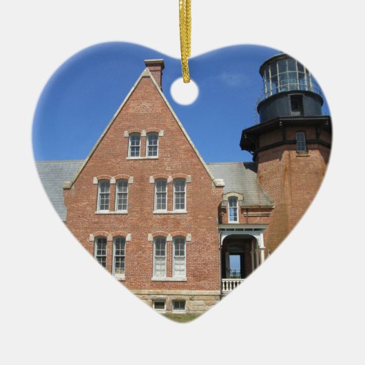 Südostleuchtturm-Gebäude-Block-Insel Keramikornament (Vorne)