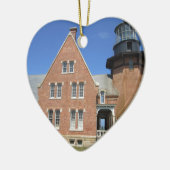 Südostleuchtturm-Gebäude-Block-Insel Keramikornament (Links)