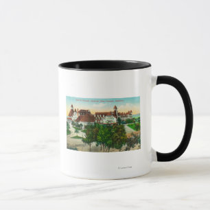 Südöstliche Ansicht des Hotel del Coronado Tasse