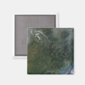 Südostliche China Magnet (Vorderseite/Rückseite)