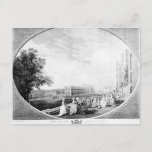 Südöstliche Sicht auf das Schloss Windsor Postkarte