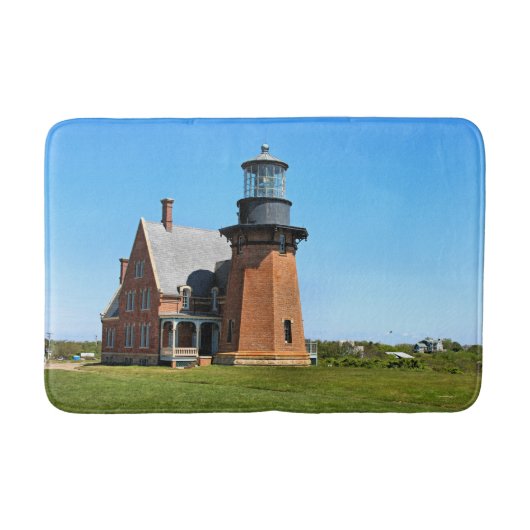 Südöstliches Leuchtturm, Block Island RI Bath Mat Badematte (Vorderseite)