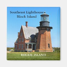 Südöstliches Leuchtturm, Block Island RI Magnet