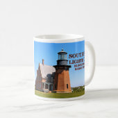 Südöstliches Leuchtturm, Blockinsel, RI-Tasse Kaffeetasse (VorderseiteRechts)