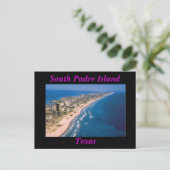 SüdPadre Insel-Postkarte Postkarte (Stehend Vorderseite)