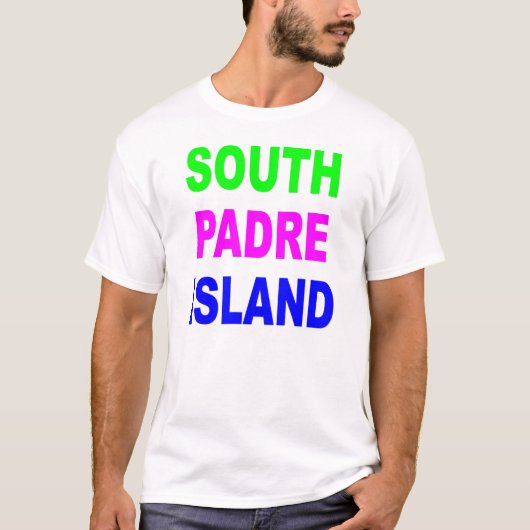 SüdPadre Insel T-Shirt (Vorderseite)