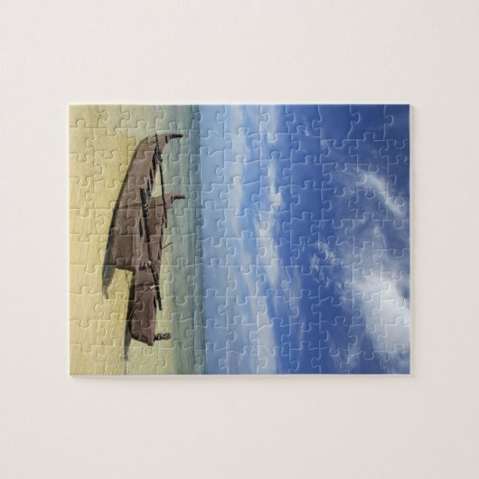 Südpazifik, Französisch-Polynesien, Moorea. Puzzle (Horizontal)