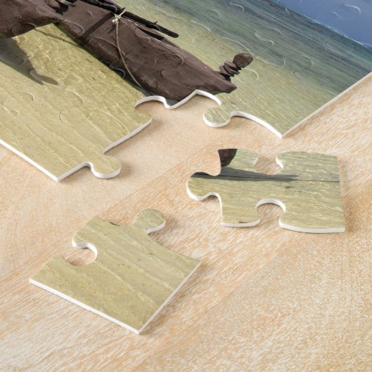 Südpazifik, Französisch-Polynesien, Moorea. Puzzle (Seite)