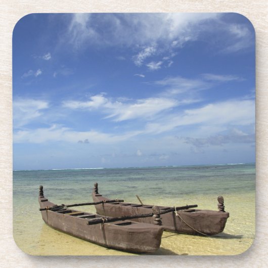 Südpazifik, Französisch-Polynesien, Moorea. Untersetzer (Vorderseite)