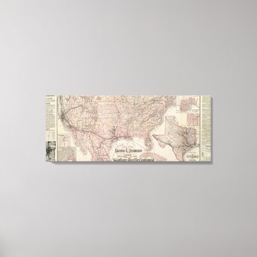 Südpazifik Leinwanddruck (Vorderseite)