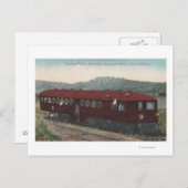 Südpazifik-Motorwagen Postkarte (Vorne/Hinten)