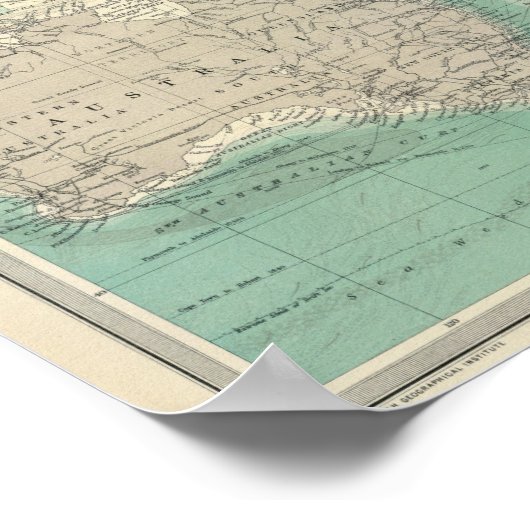 Südpazifik Poster (Ecke)