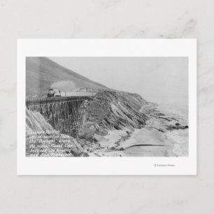 Südpazifik TageslichtzugKüste Postkarte