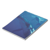 Südpazifik, Tonga. Buckelwal und Kalb Notizblock (Rotiert)