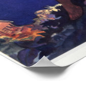 Südpazifik Vintage Poster (Ecke)