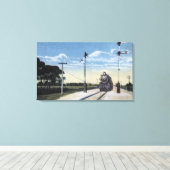 Südpazifikbahn nach Pajaro Leinwanddruck (Insitu (Holzboden))