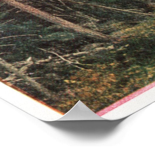 Südpazifikbahn Poster (Ecke)