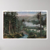 Südpazifikbahn Poster (Vorne)