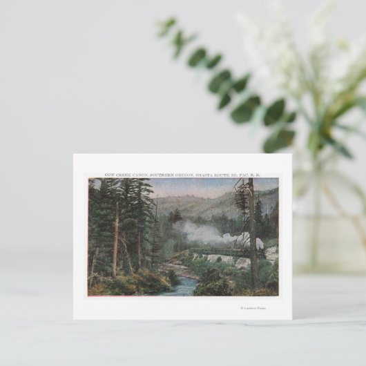 Südpazifikbahn Postkarte (Stehend Vorderseite)