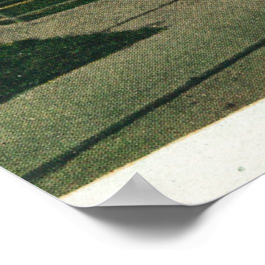 Südpazifikbahnhof Poster (Ecke)