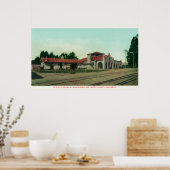 Südpazifikbahnhof Poster (Küche)