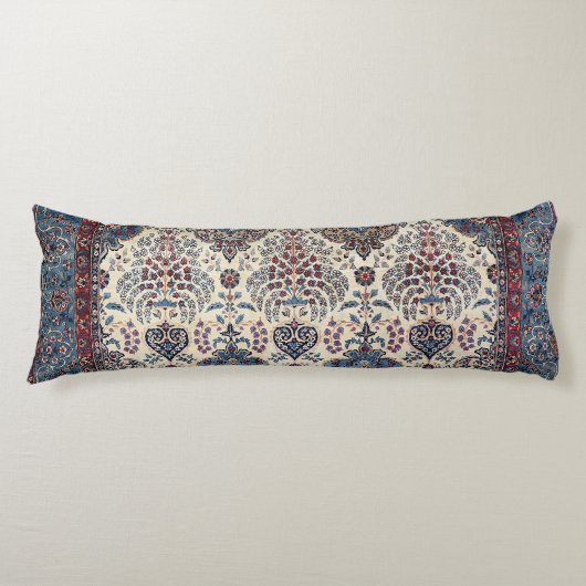 Südpersische Rose Blauer Tan Pinks  Seitenschläferkissen (Vorderseite)