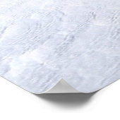 Südpol, Antarktis Poster (Ecke)