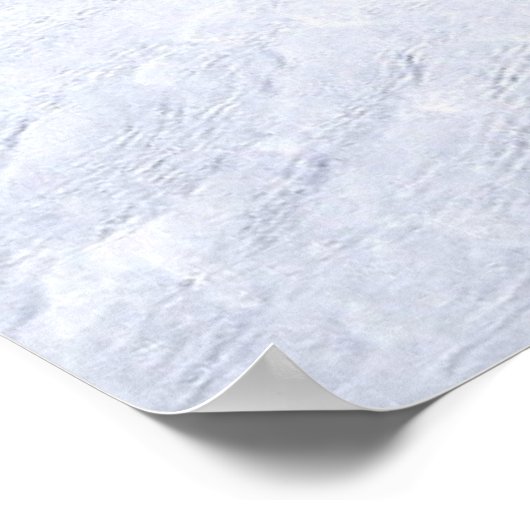 Südpol, Antarktis Poster (Ecke)