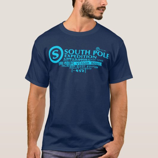 Südpol T-Shirt (Vorderseite)