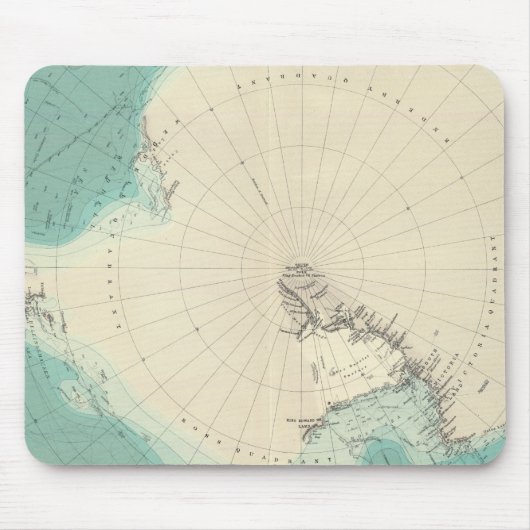 Südpolargebiete Mousepad (Vorne)