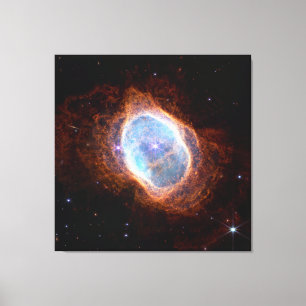 Südring-Planetennebel NIRCam JWST Leinwanddruck