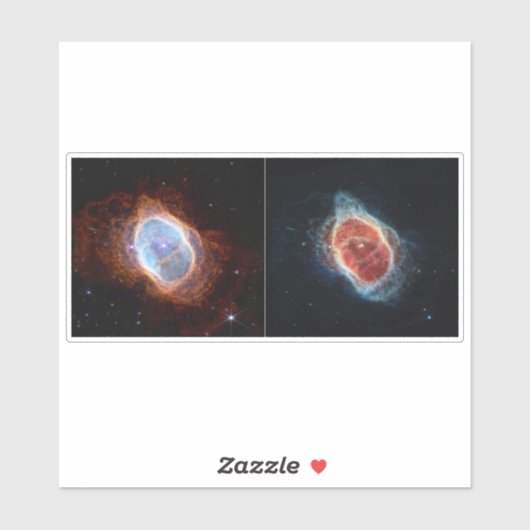 Südringnebel Aufkleber (Blatt)