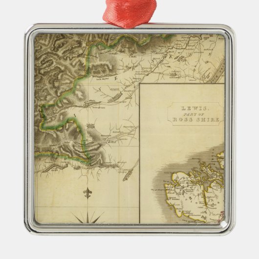 SüdRoss, Cromarty Grafschaften Silbernes Ornament (Vorne)