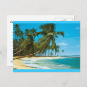 sudsee-beach-mural postkarte (Vorne/Hinten)