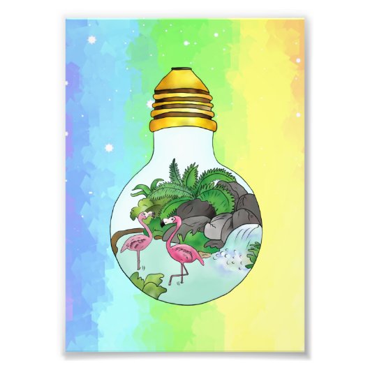 Südsee im Glas Fotodruck (Vorne)