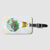 Südsee im Glas Gepäckanhänger (Vorderseite (Horizontal))