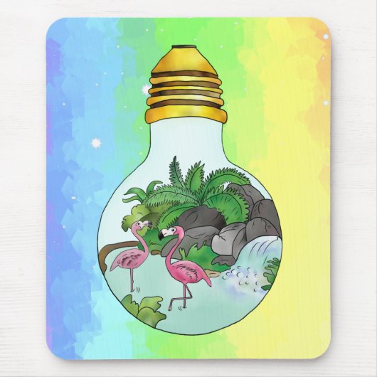 Südsee im Glas Mousepad (Vorne)