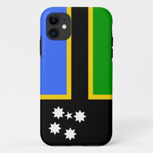 Südsee-Inselbewohner-Flagge Australiens Case-Mate iPhone Hülle (Rückseite)