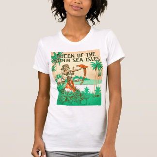 Südsee-Königin-Damen beleuchten kurzen Hülse T - T-Shirt