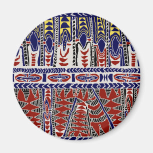 Südsee Samoa Batik Magnet