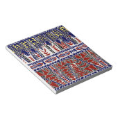 Südsee Samoa Batik Notizblock (angewinkelt)