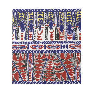 Südsee Samoa Batik Notizblock