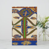 Südsee Samoa Man Briefpapier (Stehend Vorderseite)