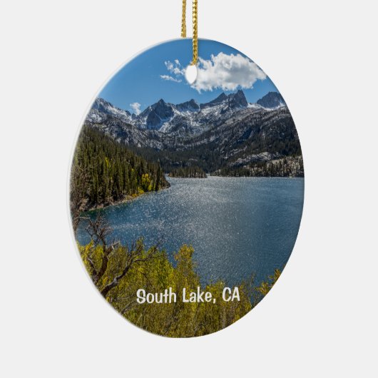 Südsee, Sierra Nevada Mts, Kalifornien Keramik Ornament (Rechts)