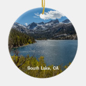 Südsee, Sierra Nevada Mts, Kalifornien Keramik Ornament (Vorne)