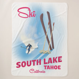 Südsee Tahoe Skiposter Sherpadecke