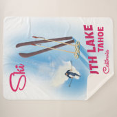 Südsee Tahoe Skiposter Sherpadecke (Vorderseite (Horizontal))